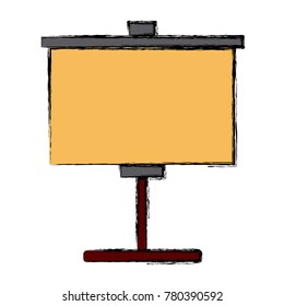 portable whiteboard symbol