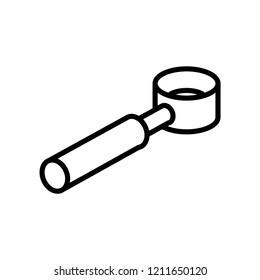 portafilter icon, vector illustration