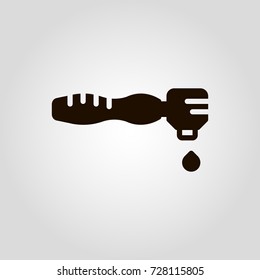 Portafilter isolated flat vector icon