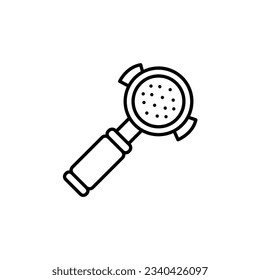 Portafilter line icon. illustration graphic of Portafilter line