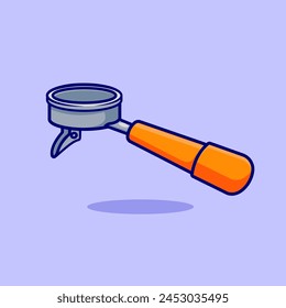 Portafilter,  vector, icon, illustration, isolated illustration cartoon