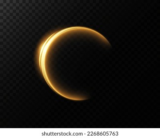 Portal and frame, abstract light lines of movement and speed. light ellipse. Glitter Galaxy. Glowing podium. Space tunnel. Light everyday glowing effect. semicircular wave, light vortex wake. Bright s