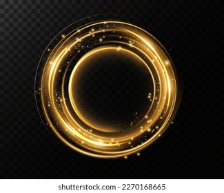 Portal and frame, abstract light lines of movement and speed. light ellipse. Glitter Galaxy. Glowing podium. Space tunnel. Light everyday glowing effect. semicircular wave, light vortex wake. Bright s