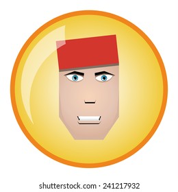 Porter icon. Vector illustration