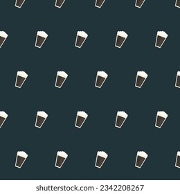 porter stout dark beer brewery pattern flat style