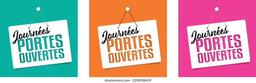 Journées portes ouvertes, Open doors days in French