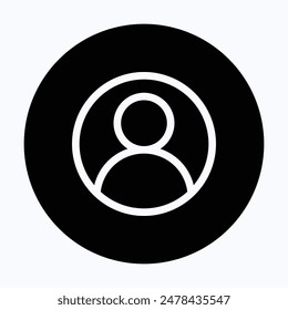 Portfolio Avatar Icon, User Avatar Icon,