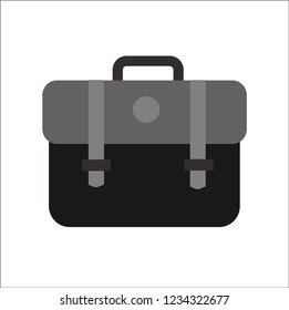 portfolio bag  baggage vector icon