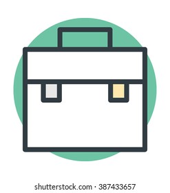 Portfolio Bag Colored Vector icon