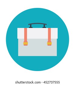 Portfolio Bag Colored Vector Icon