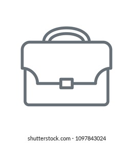 portfolio bag line icon