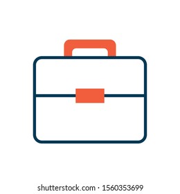 portfolio briefcase documents isolated icon vector illustration design