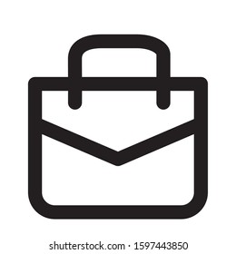 portfolio briefcase documents isolated icon vector illustration design