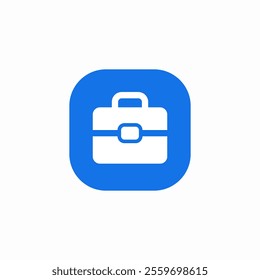 portfolio briefcase icon sign vector