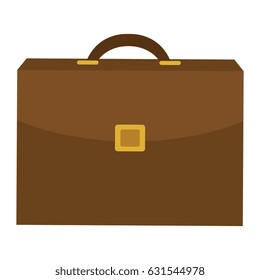 portfolio briefcase isoated icon