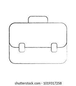 portfolio briefcase isolated icon