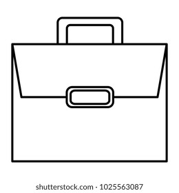 portfolio briefcase isolated icon