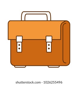 portfolio briefcase isolated icon