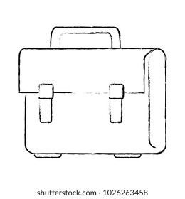 portfolio briefcase isolated icon