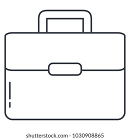 portfolio briefcase isolated icon