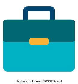 portfolio briefcase isolated icon