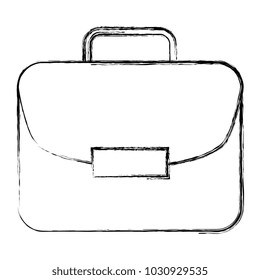 portfolio briefcase isolated icon