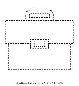 portfolio briefcase isolated icon