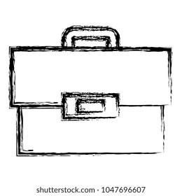 portfolio briefcase isolated icon