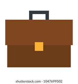 portfolio briefcase isolated icon