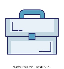 portfolio briefcase isolated icon