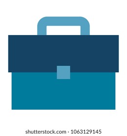 portfolio briefcase isolated icon