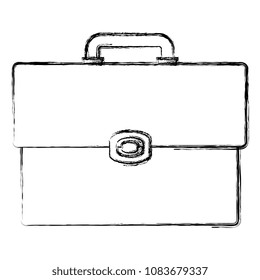 portfolio briefcase isolated icon