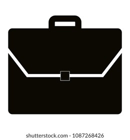 portfolio briefcase isolated icon