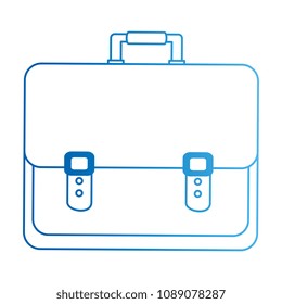 portfolio briefcase isolated icon
