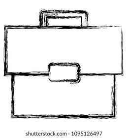 portfolio briefcase isolated icon