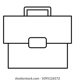portfolio briefcase isolated icon