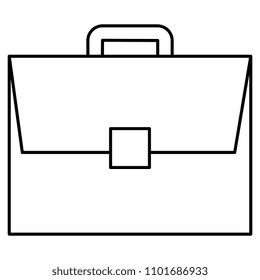 portfolio briefcase isolated icon