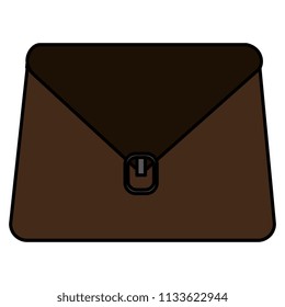 portfolio briefcase isolated icon