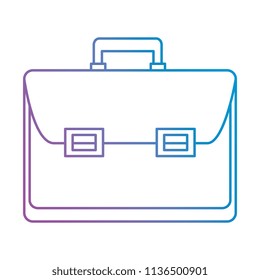 portfolio briefcase isolated icon