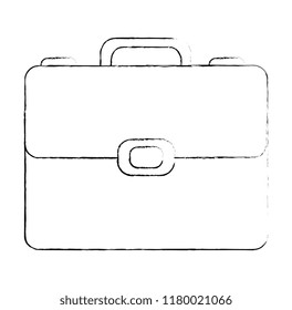 portfolio briefcase isolated icon