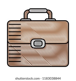 portfolio briefcase isolated icon