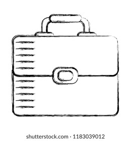 portfolio briefcase isolated icon