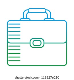 portfolio briefcase isolated icon