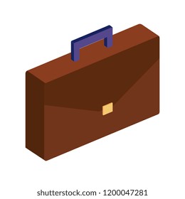 portfolio briefcase isolated icon