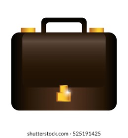 portfolio briefcase isolated icon