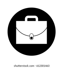 portfolio briefcase isolated icon