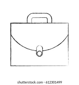 portfolio briefcase isolated icon