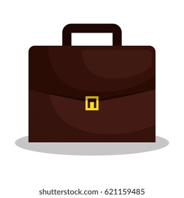 portfolio briefcase isolated icon