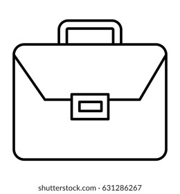portfolio briefcase isolated icon