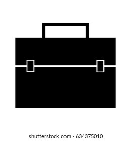 portfolio briefcase isolated icon